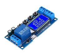 Sxhlseller Time Delay Relay Module 0.01s-9999min with LCD Display