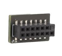 Sxhlseller TPM 2.0 Module Support for the -Mom 14Pin Spi Plate - Practical Safety Plate 11 Compatible with H370 B360 A520 Compatible Series