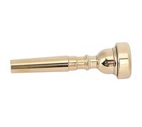 Sxhlseller Trumpet Mouthpiece Gold 3C Wide Cup Brass for Professional | Cornet Embouchure Rim, Heavy Core Shank, Symphonic Acoustic Projection, Stage Concert, Soloist Gig