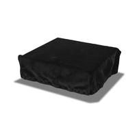 Sxhlseller Turntable Dust Cover ForAudio Technica at LP60XBT ATLP60X, Elastic Soft Velvet, Washable, Protective Case (Black)