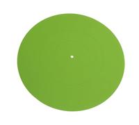 Sxhlseller Turntable Mat - Professional Noise Reduction 12 Inch Rubber Pad for LP Record Players, Anti-Vibration Turntable Slip Mat Replacement (Green)