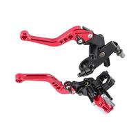Sxhlseller Universal Motorcycle Brake & Clutch Master Cylinder Levers,