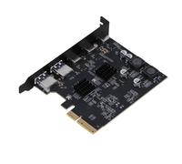 Sxhlseller USB 3.2 Gen 2 Expansion Card High Speed PCIe 4X Adapter Card for Computer Motherboard, Fast Data Transfer for Technology Enthusiasts