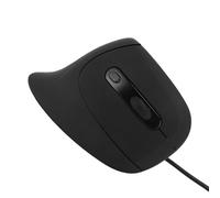 Sxhlseller Vertical Wired Mouse, 4 Adjustable DPI Silent Click Ergonomic USB Vertical Optical Wired Mice, with Low Power Consumption Warning, for, Laptops