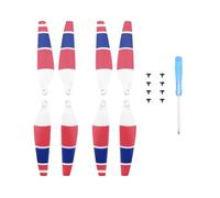 Sxhlseller Vibrant Colorful Propeller Kit for Mini 3 Pro Drone Accessories, Quiet Flight Propeller Compatible for Mini 3 Pro, Powerful Performance for Avid Pilots, PC Material in