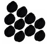 Sxhlseller Washable Headphone Ear Pad Cover 5 Pairs Soft Elastic Protector for QC35 QC35 II QC45 Comfortable Fit (Black)