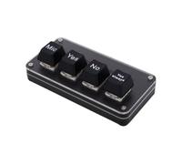 Sxhlseller Wired Macro Mechanical Keypad with Voice Input (Transparent)