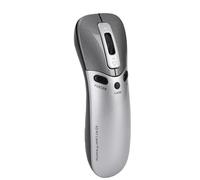 Sxhlseller Wireless Presentation Clicker, 2.4G Remote Pointer with Gyro Mouse, 15M Range, Plug and Play USB Receiver, Ergonomic Control for Slides Presentation
