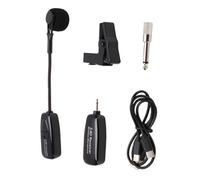 Sxhlseller Wireless Saxophone Mic System, 2.4G Instrument Transmitter Receiver 360° Omni Directional Pickup for Acoustic Electric Guitar with Rechargeable Battery LED Indicator Type-C