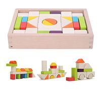 Sxhlseller Wooden Educational Building Block Toys for Kids for Hand-Eye Coordination Children's Toy Set for Playtime