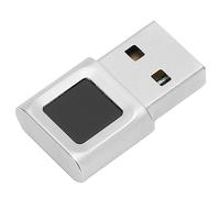 Sxhlseller Zinc Alloy USB Fingerprint Reader | Fast Capacitive Sensor for 10/11 Laptop, 360 Degree Touch Biometric Security Key
