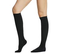 SXHMSAL Compression Stockings Class 2 for Women And Men, 23-32 Mmhg Knee High Graduated Varicose Veins Socks Hosiery for Edema, Swollen, Pregnancy, Rehabilitation Aids for Patients,Black,M