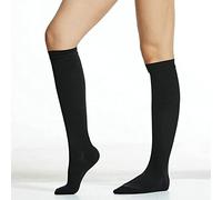 SXHMSAL Compression Stockings Class 2 for Women And Men, 23-32 Mmhg Knee High Graduated Varicose Veins Socks Hosiery for Edema, Swollen, Pregnancy, Rehabilitation Aids for Patients,Black,XL