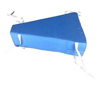 SXHMSAL Support Pillow After Hip Abduction, Knee Leg Pillow for Sleeping on Side,Trapezoid Cushion for Abducting The Hip Joint for Recovery After Knee Surgery, Rehabilitation Aids,Blue
