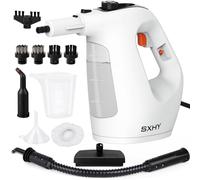 SXHY Portable Steam Cleaners,Steam Cleaner Handheld for the home multi purpose,Transparent Water Tank-11-Piece Accessory Kit for Sofa,Shower,Upholstery,Car and More-Unlimited Use Time Steamer Cleaning