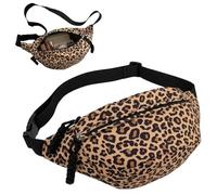 SxiGxiv Leo Bag, Leopard Print Design, Versatile Shoulder Bag for Work and Leisure, Adjustable Strap, Suitable for Women when Travel and Work (32.5 x 15.5 x 9.5 cm)