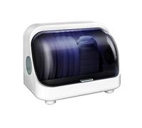 SXJC Multifunctional Disinfection Tableware Cabinet, Usb Charging, Large Capacity Storage, Thick Dust Cover, Kitchen Drain Bowl Rack