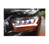 SXJUZOZP Car Compatible For Toyota 2009-2011 Highlander Headlight Upgrade DRL Front Lamp All Dynamic Turn Signal Projector Lens Auto Accessory