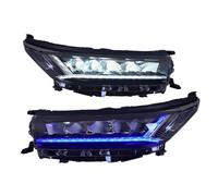 SXJUZOZP Car Styling Compatible For Toyota Highlander Headlights 2018 2019 2020 2021 Front DRL High Low Beam Dynamic Turn Signal Lights Assembly