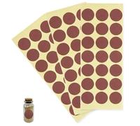 SXKJGQ 63 Pcs Match Striker Stickers, Matches in a Jar, Match Striker Paper Strike for Camping, Hiking Backpacks, Candle DIY Projects and Picnic Sets (3 Sheets)