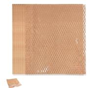 SXKJGQ 7 Pcs Honeycomb Packing Paper, Alternative to Packing Paper Bubble Wrap, 30cm X 30cm Re-usable Wrapping Papers for Shipping, Moving, Gift and Breakables