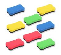 SXKJGQ 8 Pack Magnetic Whiteboard Eraser, White Board Rubber Erasers Magnetics, Suitable for Schools, Offices and Other Places
