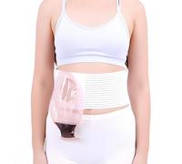 SXKLYRF Adjustable Colostomy Ostomy Belt, Breathable Stoma Hernia Support Belts Helping Fix Stoma Bag, Fit for Men & Women(Medium)