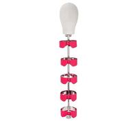 Sxlawesom Bow Tie Display Stand Collar Display Holder with Hat Stand for Pocket Towels, Bow Ties, Neckties, Stainless Steel