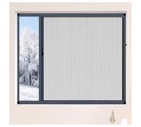 Sxlawesom Sliding Aluminum Windows Blackout Thermal Insulation Blinds Horizontal Slide Pre Framed Window(1000x1350mm)