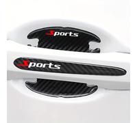 SXLGDW Car Door Handle Protectors,Compatible with Jaguar XE XF XJ E-PACE F-PACE I-PACE,Door handle sticker