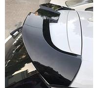 SXLLKI ABS Glossy Black Rear Trunk Spoiler Tail Wing Lip for Opel Astra K 2015-2018, Boot Lid Spoiler Wing Tail Bumper Tailgate Lip Body Kits Windshield Auto Mods Accessories(Black)