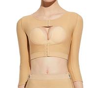 SXLLZSLC Arm Shaper Post Surgery Women's Arm Compression Sleeves Slimmer Posture Corrector Tops XXS-XXL