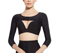 SXLLZSLC Posture Corrector Shapewear Tops Arm Lift Compression Sleeves Shapewear for Women Arm Shaper Garment Black