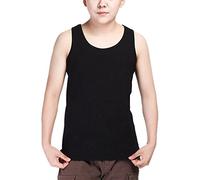 SXLLZSLC Slim Fit Chest Binders Women Transgender Sports Tank Bra for Lesbian Tomboy FTM Hook Tank Top Plus Size Black