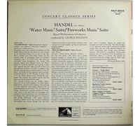 SXLP 20033 Handel Water Music/Fireworks Suite RPO George Weldon vinyl LP