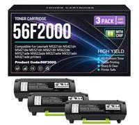 SXLXYOF MS321dn MS421dn MS421dw MS521dn Toner Cartridges Compatible 56F2000