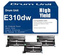 SXLXYOF WRX5T Drum Unit Compatible 593-BBKE Imaging Drum for Dell E310DW E515DW E514DW E515DN Printers High Yield 12000 Pages,3PC-WRX5T