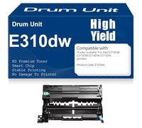 SXLXYOF WRX5T Drum Unit Compatible 593-BBKE Imaging Drum for Dell E310DW E515DW E514DW E515DN Printers High Yield 12000 Pages,1PC-WRX5T