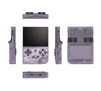 SXMA Anber nic RG35XX Retro Handheld Game Console Dual System Linux Garlic OS- 64Gb TF Card 6831 Built In Arcade Games Handheld Emulator 3.5 IPS OCA Screen 2600 Mah Battery