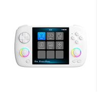 SXMA RG White Video portable console Console 4" IPS Touch Screen Linux 5G WiFi Bluetooth Automatically Heat Dissipation 128G 8272 Games RG CubeXX Game Boy