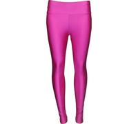 SXME MIGHT SAY Women's High-Waisted Shiny Glossy Disco Leggings - Multicolor Fluorescent Wet Look Elastic Pants (UK, Alpha, S, XXL, Regular, Regular, XL (16-18), Flo Pink)
