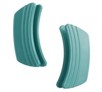 Sxmprail for le creuset Silicone Handle Grips, Caribbean 5" x 2 1/2" Each, Replace le creuset Handle Grips&le creuset Handle Sleeve for le creuset Dutch Ovens Accessories Five Year Free Replacement