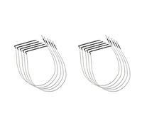 Sxmrmnx 10PCS Guitar Pickup Piezo Rod Under-Saddle Passive Piezo for Classical Folk Guitar Accessories
