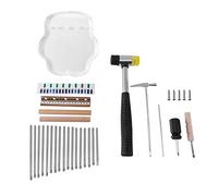 Sxmrmnx 17 Keys Kalimba Acrylic Thumb Piano DIY Musical Instrument Finger Piano,Gifts for Kids Beginners(Style 2)