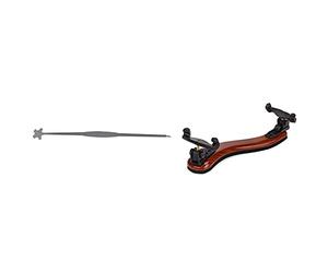 Sxmrmnx 1Pc Violin Sound Post Setter Repair Tool & 1x Violin Shoulder Rest Support 3/4 4/4 Maple Wood Violin Shoulder Rest