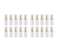Sxmrmnx 20 Pieces 60ML Plastic Travel Foaming Soap Dispenser Mini Empty Foaming Liquid Soap Pump Bottles Lash Cleanser Bottles