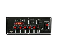 Sxmrmnx 20W Bluetooth Audio Decoder Amplifier Board 7.4V MP3 Subwoofer Microphone Amp Car Music Lossless Heavy Bass Sound