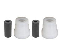 Sxmrmnx 2pcs 35X20X4mm Sandblasting Machine Class I Pure Boron Carbide Nozzle Sandblasting Tip Abrasive Blasting Nozzle