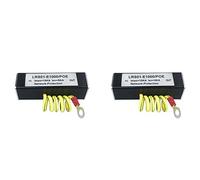 Sxmrmnx 2X 100/1000M POE IP Camera Network POE Switch RJ45 & POE Surge Protector Protection Device Arrester SPD 1000M