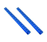 Sxmrmnx 2X Adjustable Ruler Adjusting RC Car Ride Height 3-10mm & Wheel Rim Camber Tools RC Car Part Blue